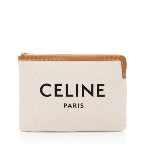 celine canvas logo